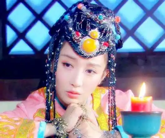 屠炉公主,由潘时七饰演,出自电视剧《隋唐英雄》