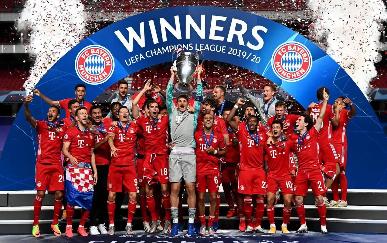 拜仁六冠王回顾—19-20赛季欧冠冠军 决赛拜仁1-0巴黎集锦