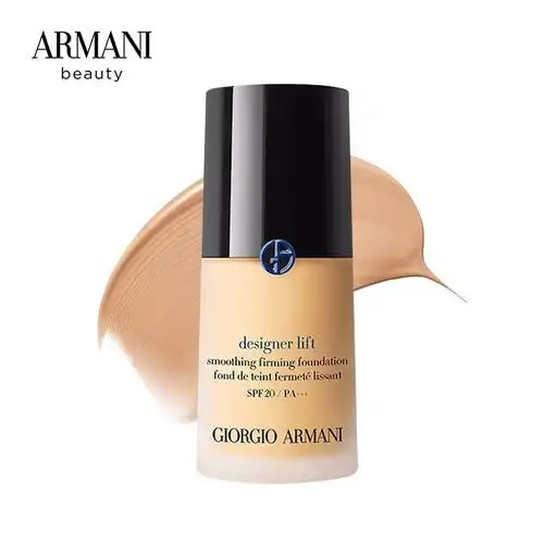 阿玛尼armani造型紧颜蓝标大师粉底液30ml4自然偏白