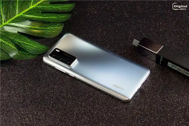 原创全新神仙配色华为p40冰霜银图赏一看准入眼