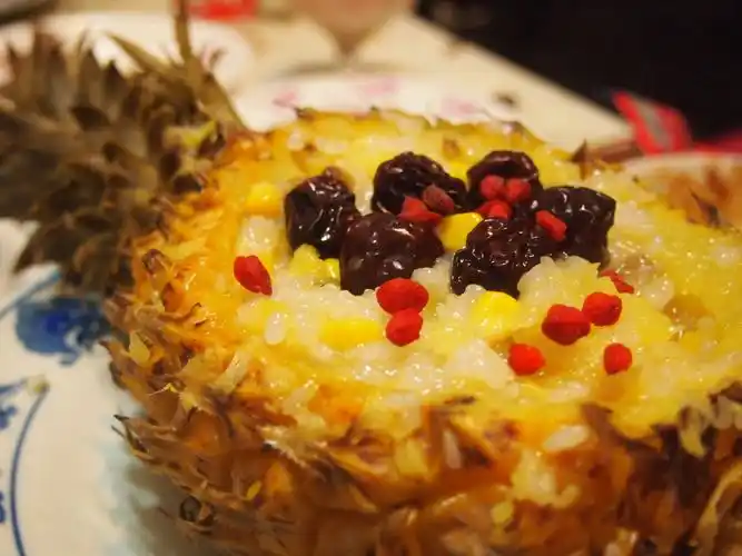 年夜饭# 菠萝饭!,#年夜饭# 第五道:菠萝饭!