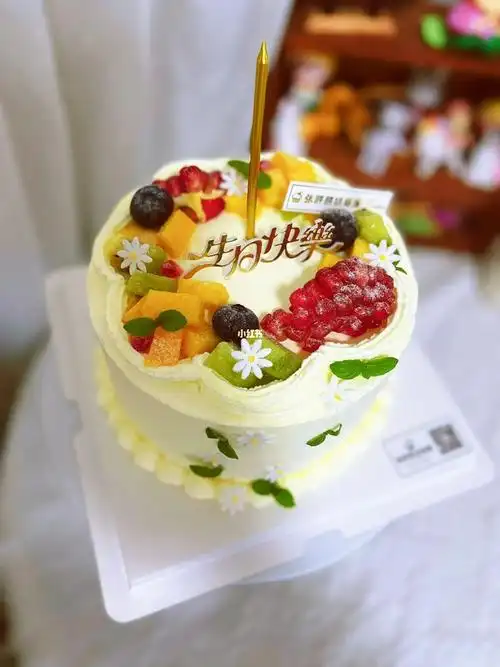 6寸水果蛋糕