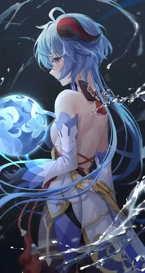 本子画风既视感,原神甘雨插画图片