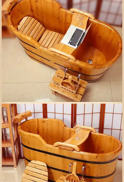 盼达山轻奢品牌沐浴桶成人美容院泡澡药浴洗澡盆家用大人全身洗浴桶全