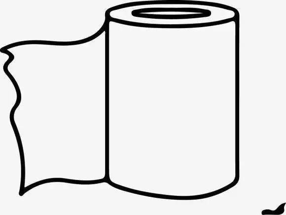 简笔画画法常用卷纸简笔画生活用品简笔画家用卫生纸简笔画怎么画纸巾