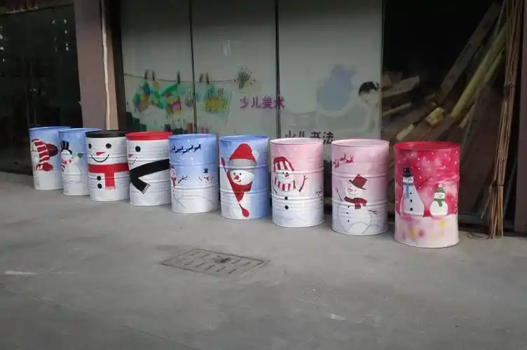 油桶彩绘 - 厦门市同安区美美恒艺墙绘工作室