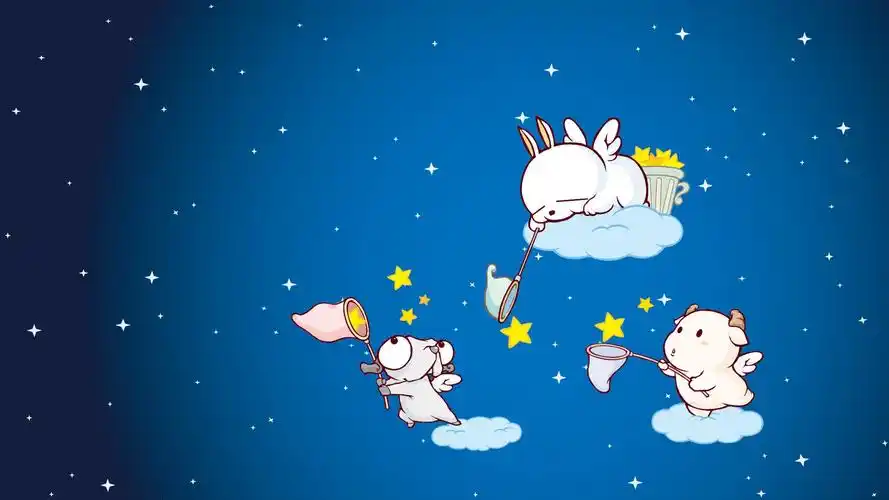 图片可爱卡通宽屏壁纸高清大图预览1920x1080_卡通动漫下载_美桌网