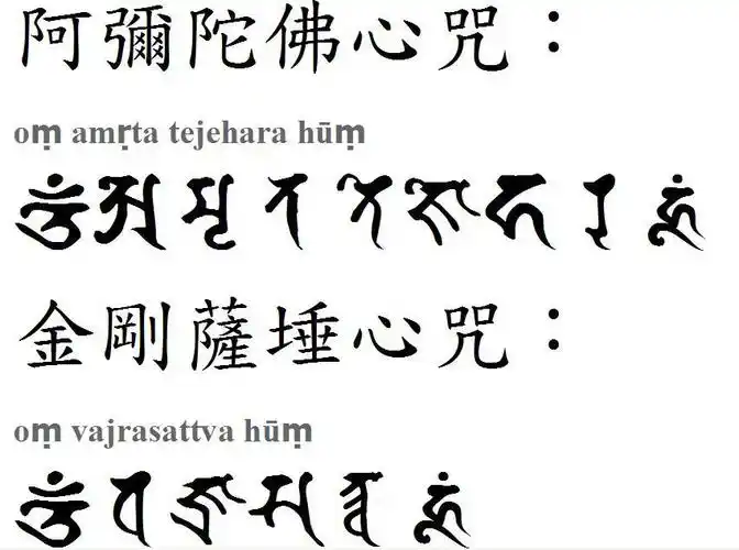 阿弥陀佛一字心咒