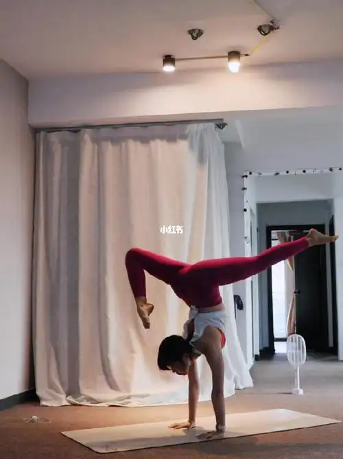 手倒立单腿蝎子式