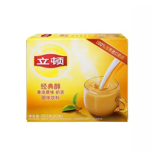 立顿奶茶一喝就停不下来