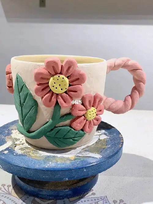 教师节礼物爱意满满的陶艺手工杯