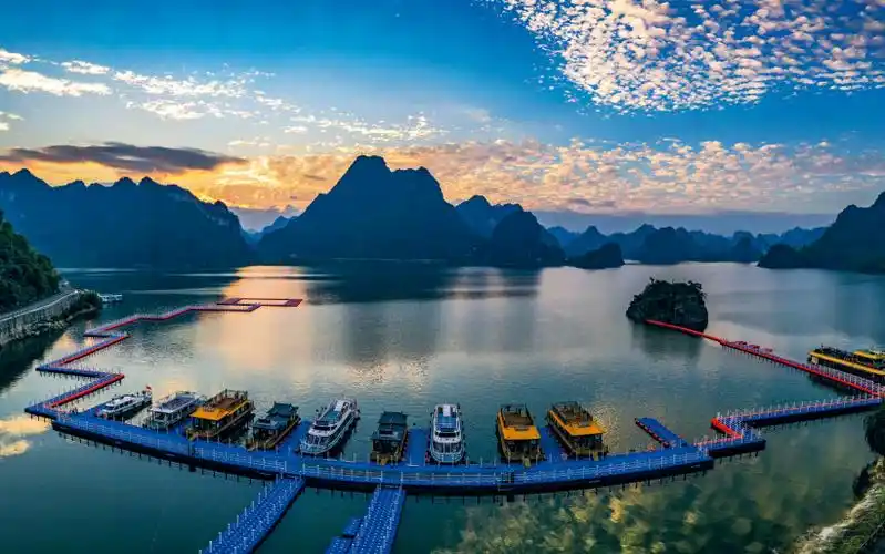 上林县元旦假期多点开花旅游景区人气火爆