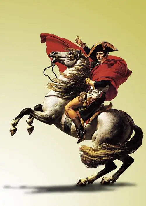 战马上的拿破仑高清图片