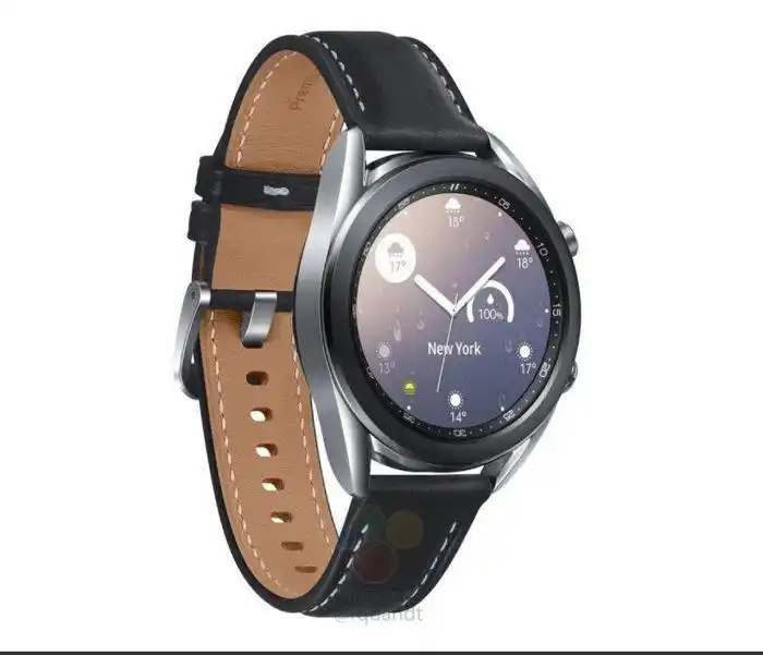 疑似三星galaxywatch3智能手表官方渲染图曝光