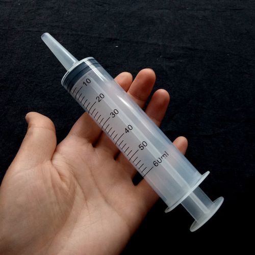 大号大口大容量塑料针筒针管工业点胶用家用喂食鼻饲灌肠器250毫升大