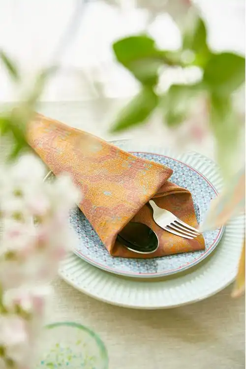 阳春小镇棉欧式西餐巾口布席巾餐厅酒店红酒杯擦杯布餐巾布餐垫布擦布