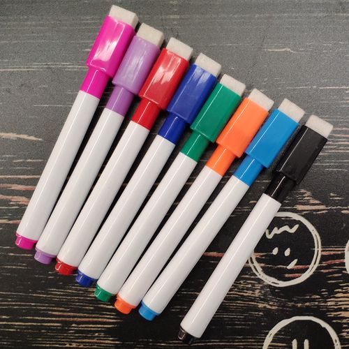 水性白板笔可擦儿童无毒水中漂浮笔悬浮笔彩色大容量黑板笔画板笔