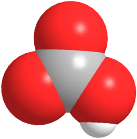 碳酸氢根(hco 3 -)为平面结构,碳位于中心,与三个氧原子键连.