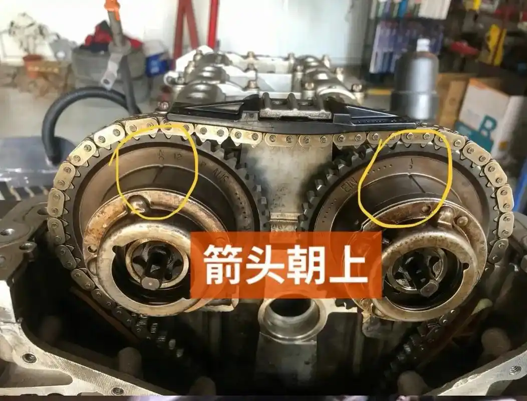 热门小助手 #汽车正时大全 奔驰271发动机正时点位 - 抖音