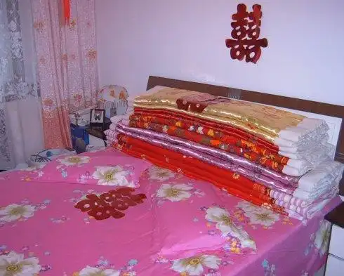 结婚被子图片