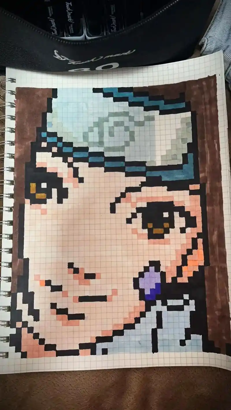 变得是岁月,不变的是意志.#火影忍者#第七班 #像素画 - 抖音