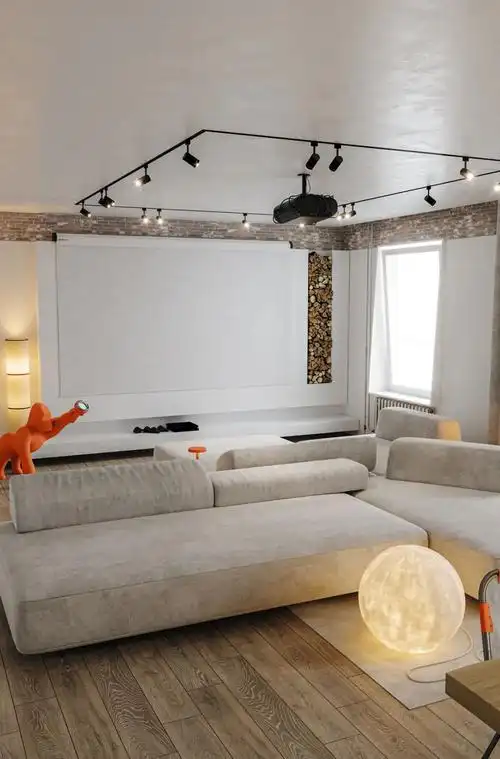 50款客厅投影仪背景墙设计大写的惬意
