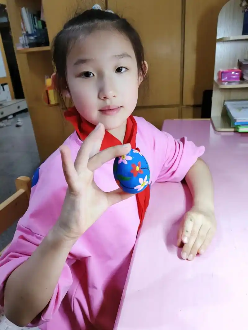 鸡蛋风景画,鸡蛋表情画#鸡蛋画 #鸡蛋图案  - 抖音