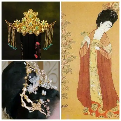 影视饰品设计【唐代女性头饰】