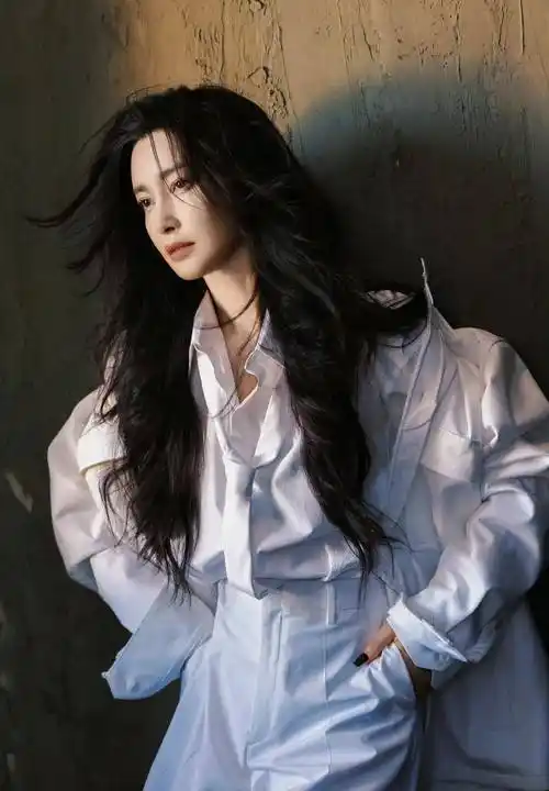 李冰冰嘉人二月刊封面 大花的气场果然无人能敌!_玫瑰_黑色_白色