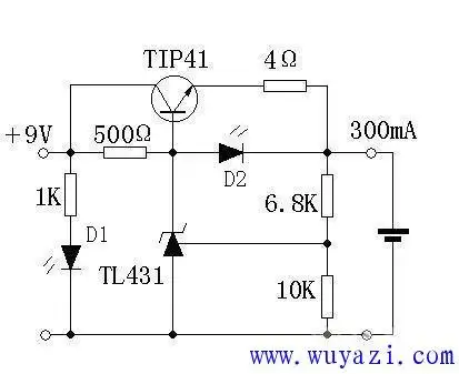 简单实用的锂电池充电器电路