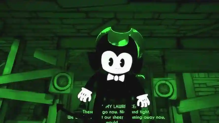 班迪和墨水机器弯弯曲曲的墨水机器你能找到吗