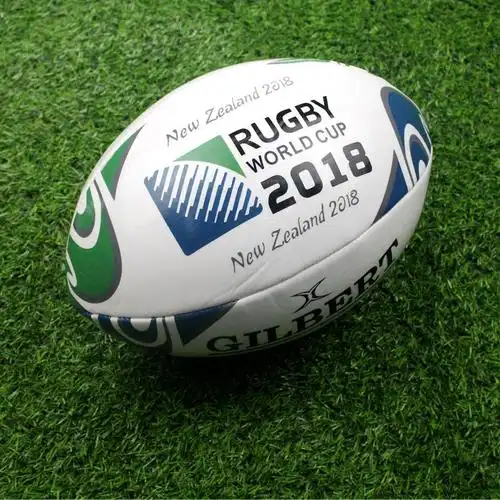 2019新款英式橄榄球5号标准比赛用橄榄球咖啡色6号美式款