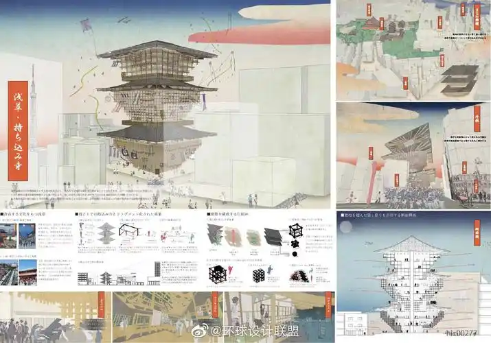 建筑设计丨竞赛展板