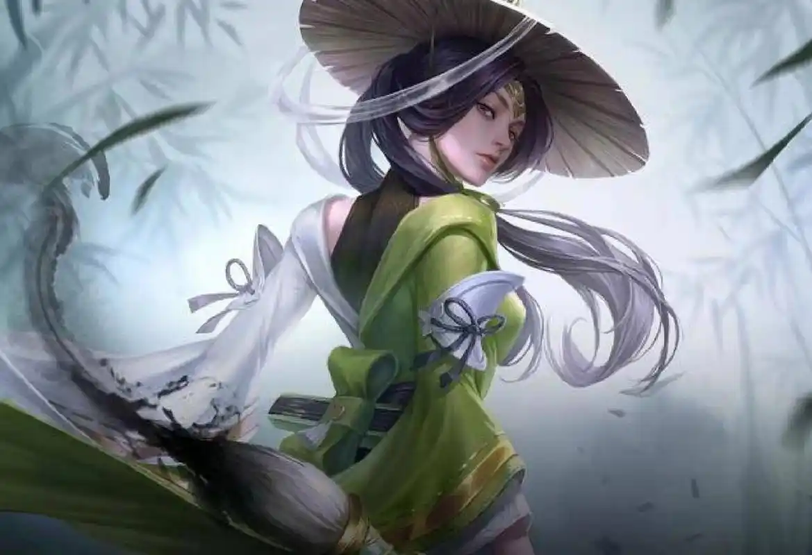 上官婉儿灵活飘逸,有伤害有无敌,上限非常高,还是典型的中国古风美女.