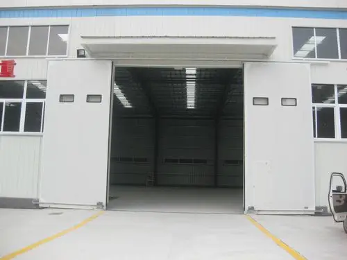 厂房彩钢平移门,车间推拉门,保温推拉大门