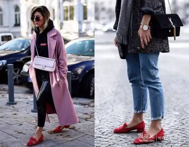 红色鞋子怎么搭配这五种不同类型的红鞋就能点亮全身