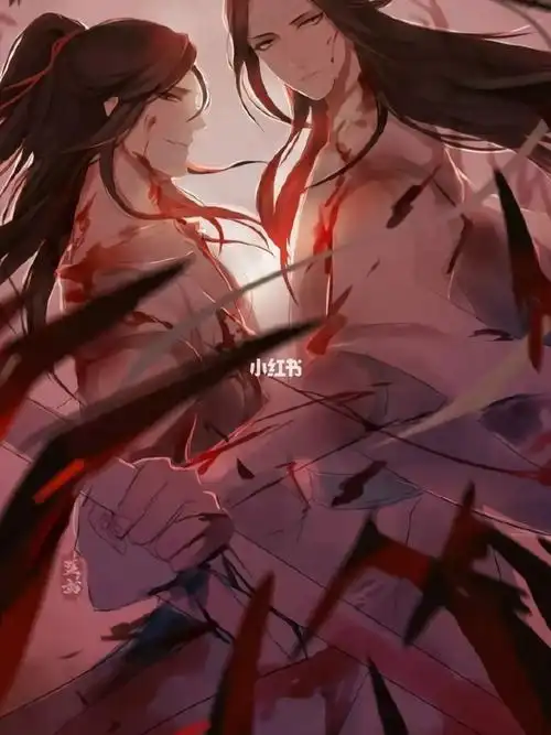 魔道祖师 双人向插画壁纸 夷陵老祖魏无羡x姑苏醋王蓝忘机#魔道祖师