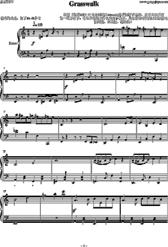 grasswalk植物大战僵尸《我叫mt》大小姐zetacola手写谱改编钢琴谱-c