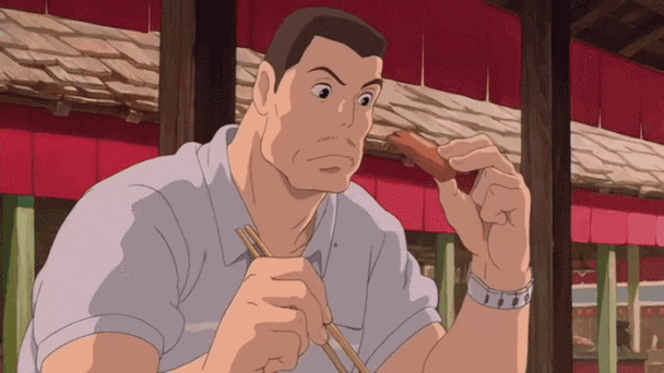 千万不要饿着肚子看《千与千寻》,因为会被馋哭!_美食