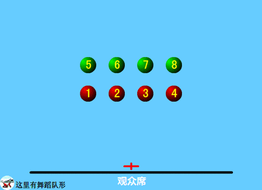 10个人的舞蹈队形(8人舞蹈队形二)(3)