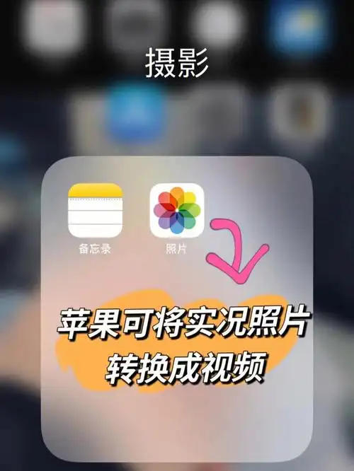 还有人不知道苹果可将实况照片转成视频吗