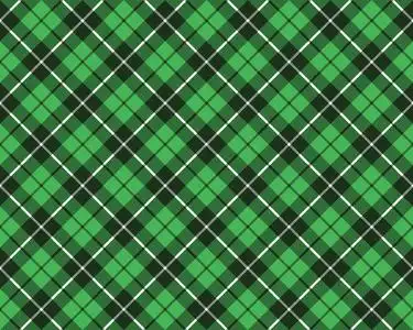 绿色格子织物背景图片