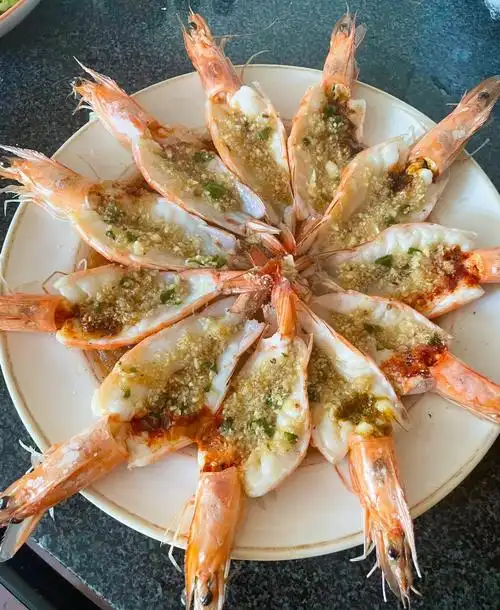 costco带头大虾食谱之蒜蓉大虾