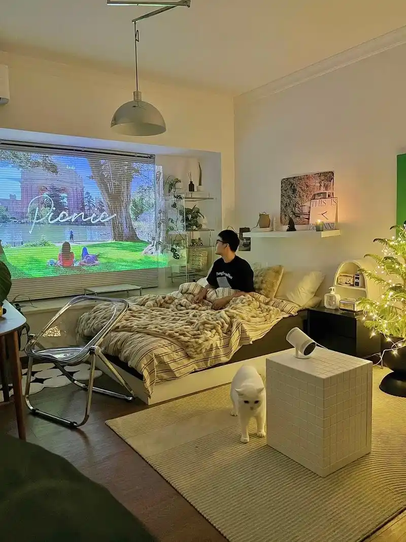 收拾心情|躺平生活.每天下班回家后 总是一下子躺在家里的小床 - 抖音