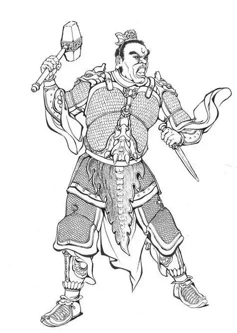 盔甲简笔画 骑士盔甲简笔画