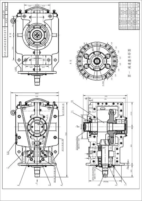 67js-400型减速器