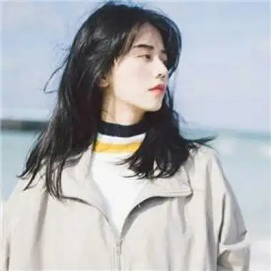 qq头像女生侧脸高清好看完美的女生侧脸qq头像图片