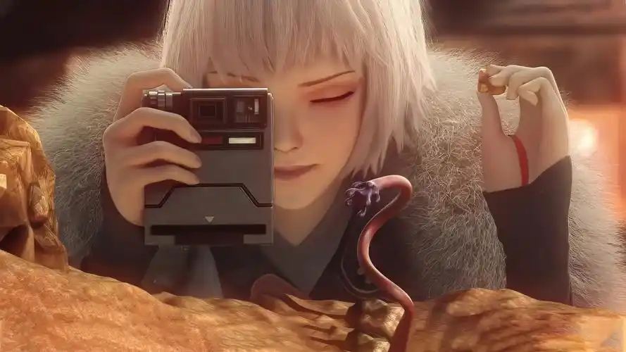 灵笼白月魁相机4k壁纸