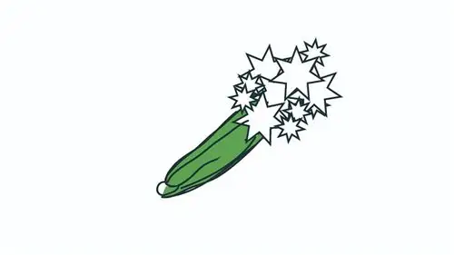 芹菜简笔画怎么画芹菜简笔画画法