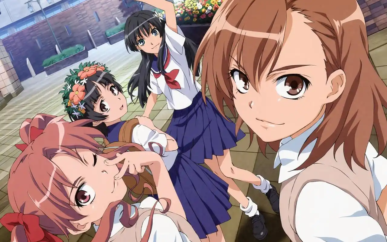 《某科学的超电磁炮》高清动漫卡通桌面壁纸下载